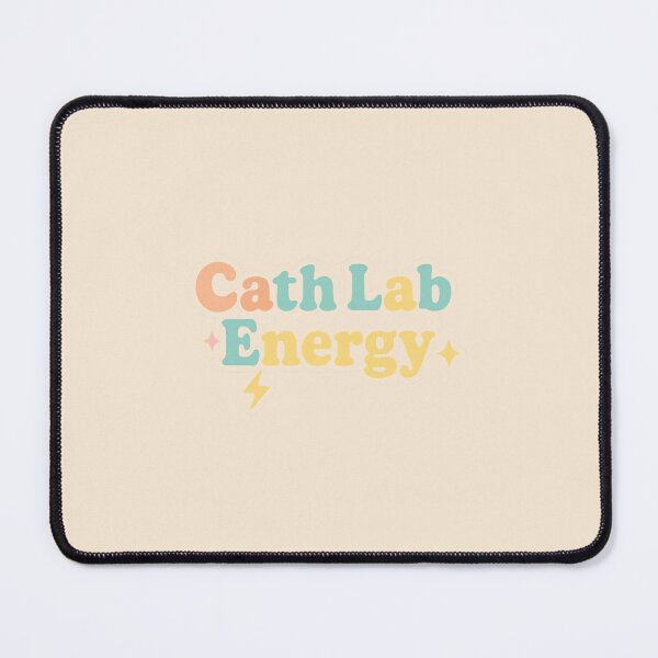 Item preview, Pastel Cath Lab Energy Nurse Sticker designed and sold by nastypastys.