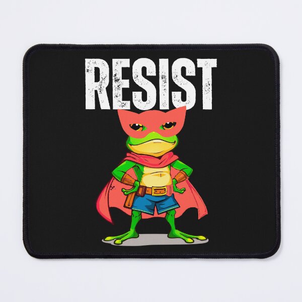 Item preview, Frog Hero Resist Chicago Portland Los Angeles We the people designed and sold by erozzz.