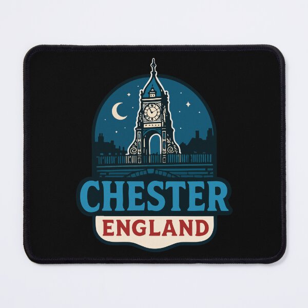 Item preview, Chester Clock Tower England Vintage designed and sold by TomFrontierArt.
