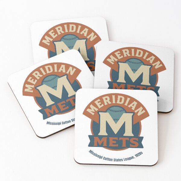 Item preview, Meridian Mets – Mississippi Cotton States League Baseball Team (Vintage Logo) designed and sold by BackstopAndCo.