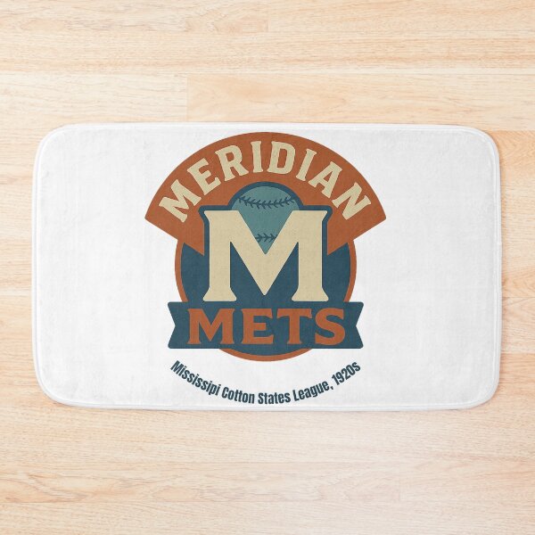 Item preview, Meridian Mets – Mississippi Cotton States League Baseball Team (Vintage Logo) designed and sold by BackstopAndCo.