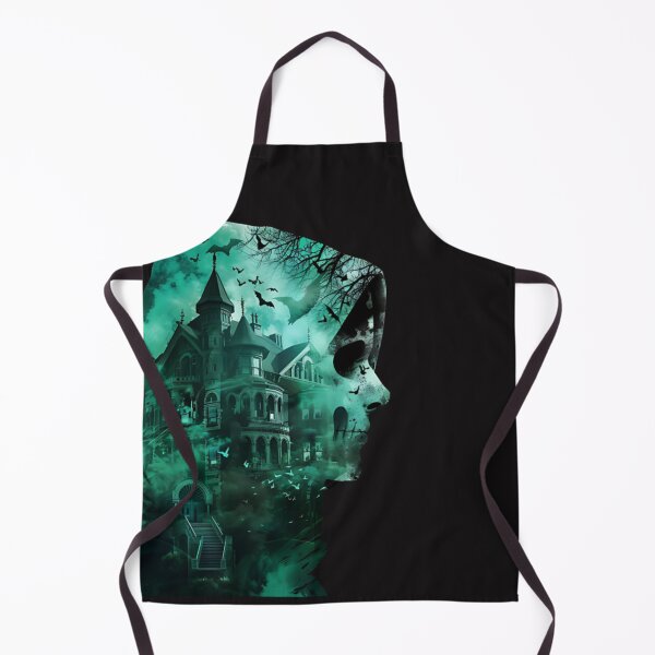 Item preview, Haunted Reflection | Halloween Hooded designed and sold by Brand Uno Studio.