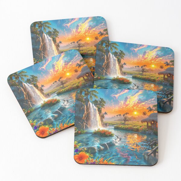 Item preview, Echoes of the Waterfall's Embrace   designed and sold by Jlbcartgallery.
