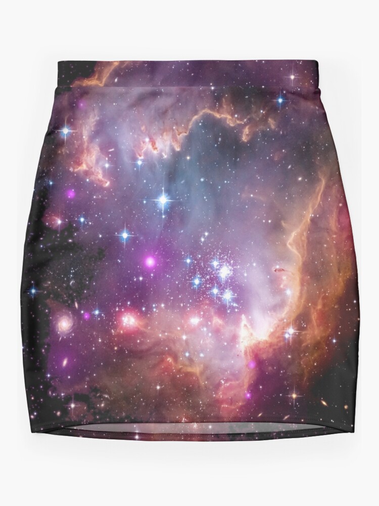 Discover Colorful Galaxy Pattern Mini Skirt