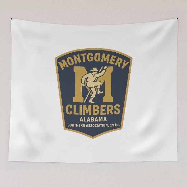 Item preview, Montgomery Climbers – Southern Association Baseball Team (Vintage Logo) designed and sold by BackstopAndCo.