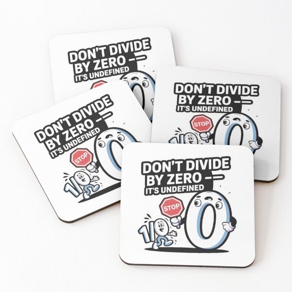 Item preview, Funny Math Humor Don’t Divide By Zero T-shirt designed and sold by EchoAtelier.