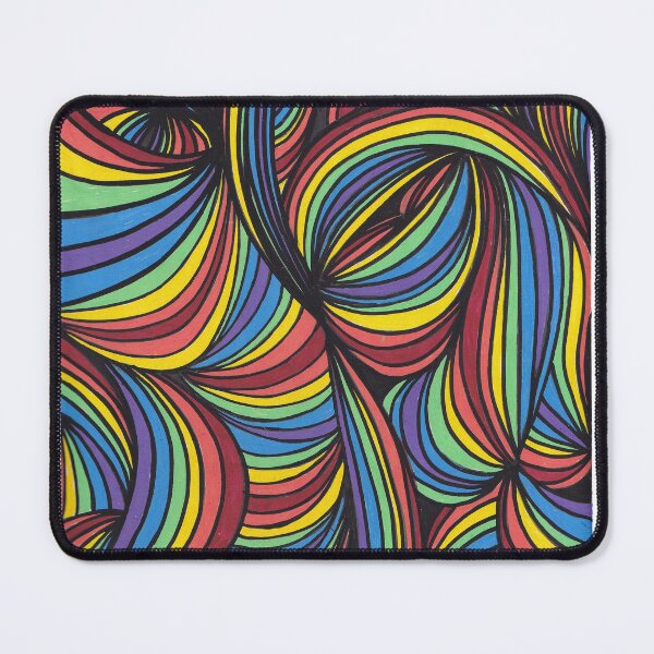 Item preview, Rainbow Swirls designed and sold by UnderstairsArt.