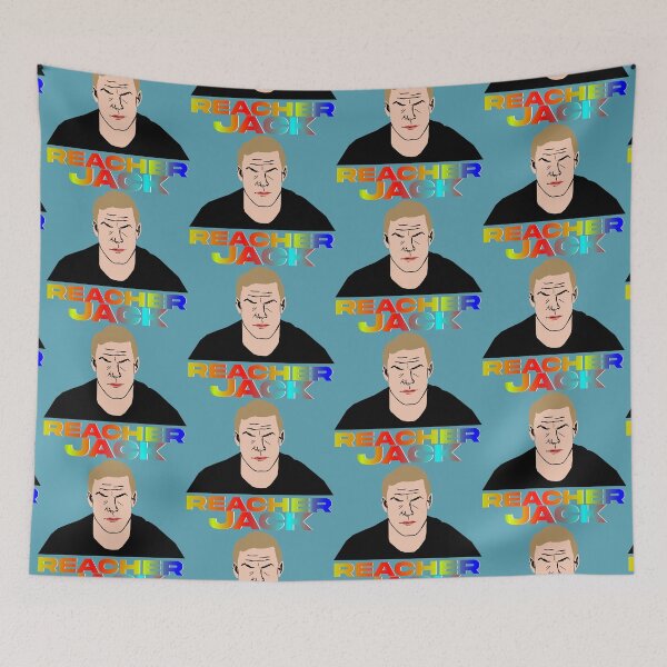 Item preview, Reacher illustration designed and sold by ZooStateofMind.