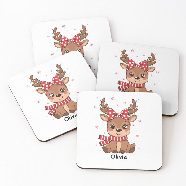Item preview, Reindeer-Girl-Olivia designed and sold by bonnieleigh6902.