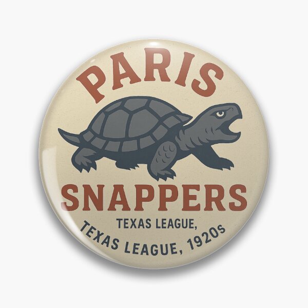 Item preview, Paris Snappers – Texas League Baseball Team (Vintage Logo) designed and sold by BackstopAndCo.
