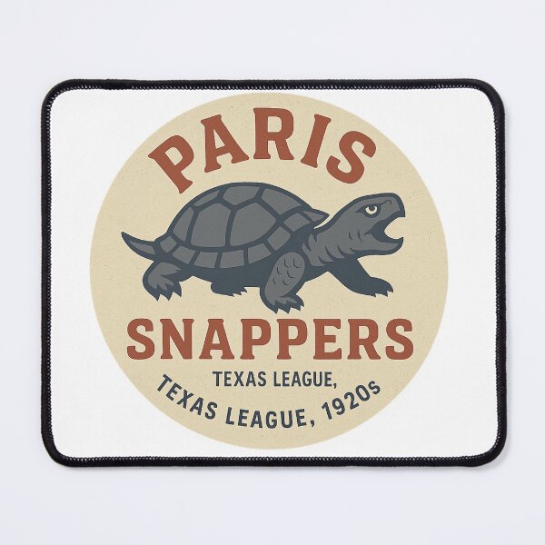 Item preview, Paris Snappers – Texas League Baseball Team (Vintage Logo) designed and sold by BackstopAndCo.