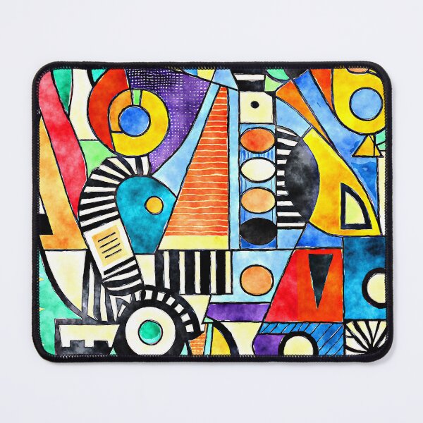 Item preview, Colorful Cool Cubism Abstract Art Sleek Designs designed and sold by DEC02.