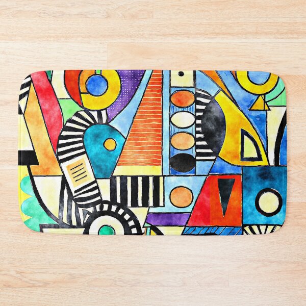 Item preview, Colorful Cool Cubism Abstract Art Sleek Designs designed and sold by DEC02.