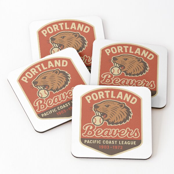 Item preview, Portland Beavers – Pacific Coast League Vintage Baseball Logo designed and sold by BackstopAndCo.
