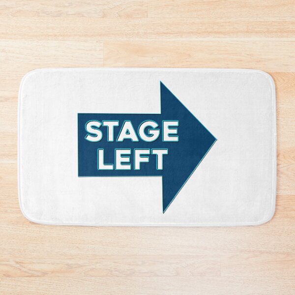 Item preview, Stage Left with arrow designed and sold by DaveDanchuk.