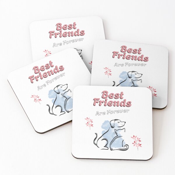 Item preview, Best Friends Are Forever – Minimal Dog and Cat Watercolor Pet Love Design designed and sold by SoulThread Studio.