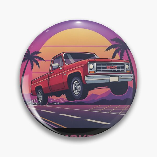Item preview, Retro 80s Jump Truck Design - Vintage Action Movie Vibe designed and sold by Painter1Joyx.