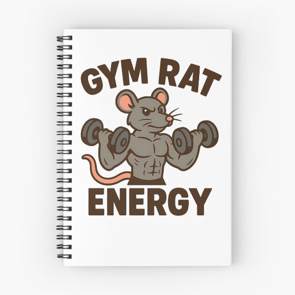 Item preview, Gym Rat Energy designed and sold by ThePrintGoblin.