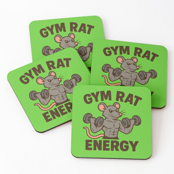 Item preview, Gym Rat Energy designed and sold by ThePrintGoblin.