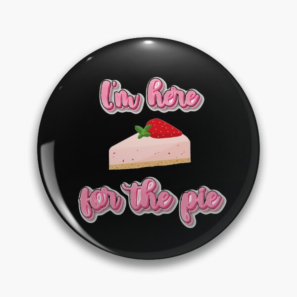 Item preview, I'm Here for the Pie Cute Strawberry Cheesecake Tee | Camiseta de Tarta de Fresa | Camiseta Bolo de Morango designed and sold by LenaBlueDesigns.