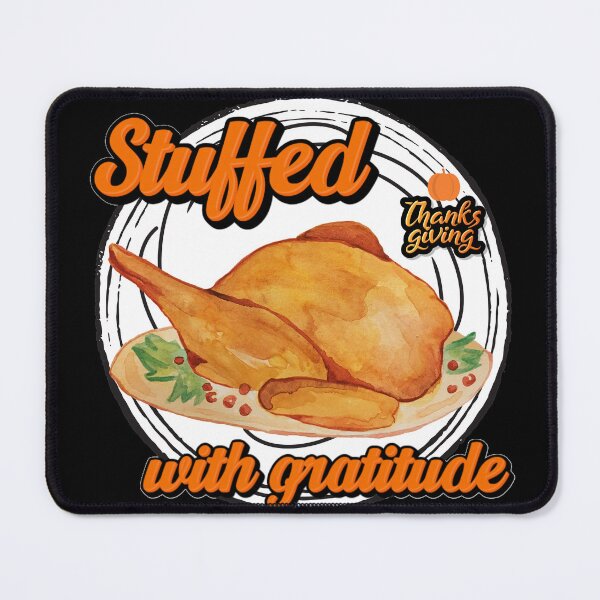 Item preview, Stuffed with Gratitude – Thanksgiving Turkey | Relleno de Gratitud | Recheado de Gratidão designed and sold by LenaBlueDesigns.
