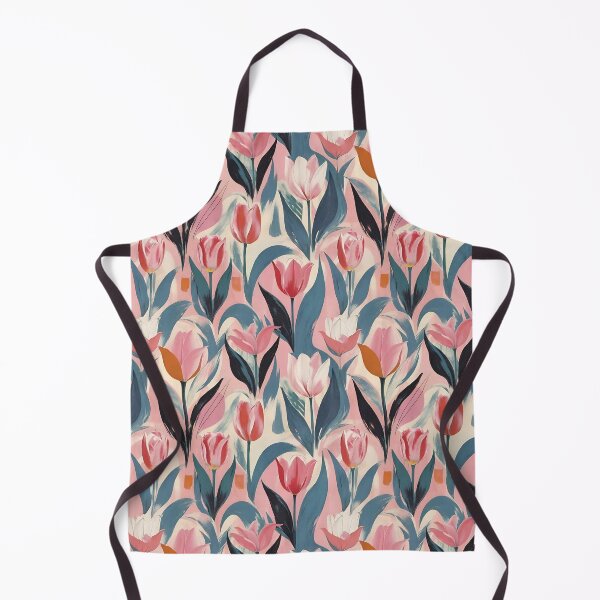 Item preview, Elegant Pink and Blue Floral Pattern designed and sold by Dream Garden.