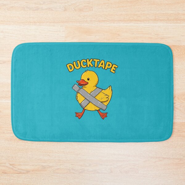 Item preview, Funny Cartoon Rubber Duck Duct Tape Pun designed and sold by TeeARTHY.