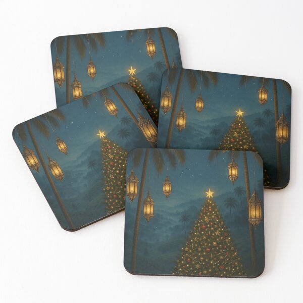 Item preview, Sri Lankan Luxe Christmas – Twinkling Palm Lights  designed and sold by Ceylon Luxe Collections.
