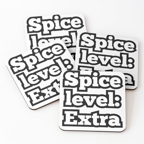 Item preview, Spice Level: Extra – Funny Chili Lover Quote Design designed and sold by ArtesioByZaber.