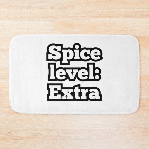Item preview, Spice Level: Extra – Funny Chili Lover Quote Design designed and sold by ArtesioByZaber.