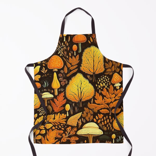 Item preview, Fall Trees, Leaves And Mushrooms Colorful Autumn Pattern  designed and sold by DEC02.