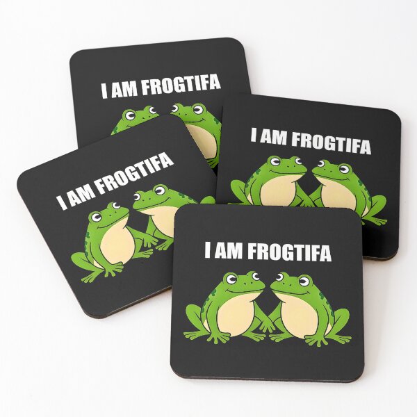 Item preview, I AM FROGTIFA - Frog Meme Protest Parody designed and sold by FerminVigo.