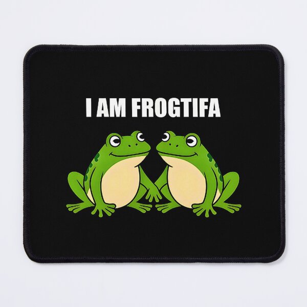 Item preview, I AM FROGTIFA - Frog Meme Protest Parody designed and sold by FerminVigo.
