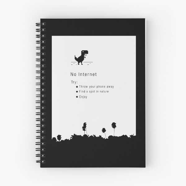 Item preview, No Internet Dinosaur | Funny Offline Mode Nature Meme Design designed and sold by DG-ShopLT.