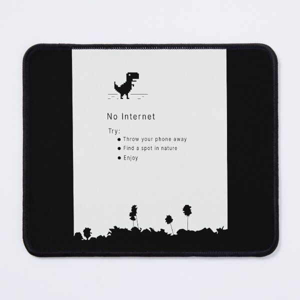 Item preview, No Internet Dinosaur | Funny Offline Mode Nature Meme Design designed and sold by DG-ShopLT.