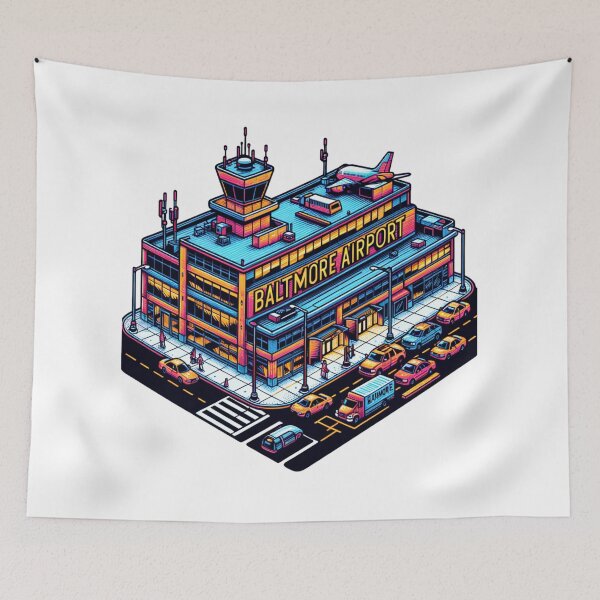 Item preview, Baltimore airport designed and sold by Fastokart.