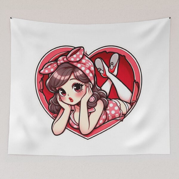 Item preview, "Retro Glamour: Charm and Audacity of Pin-Ups” designed and sold by CHRIST5000.