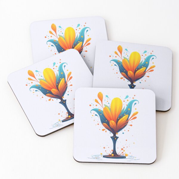Item preview, Harmony in Motion - Splash of Creation Water and Fire Design designed and sold by PriyaMagic.
