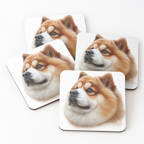Item preview, Cute Chow Chow dog portrait designed and sold by adey68.