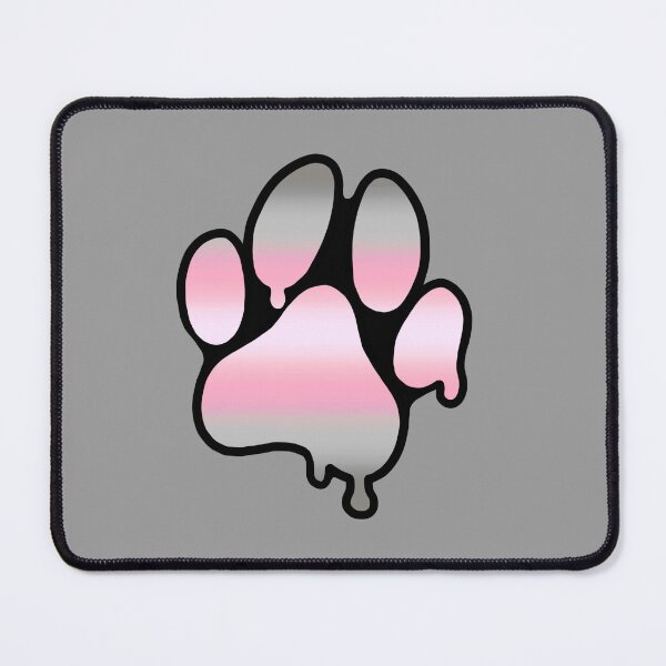 Item preview, Demigirl Pride Paw designed and sold by BesidesBunnyArt.