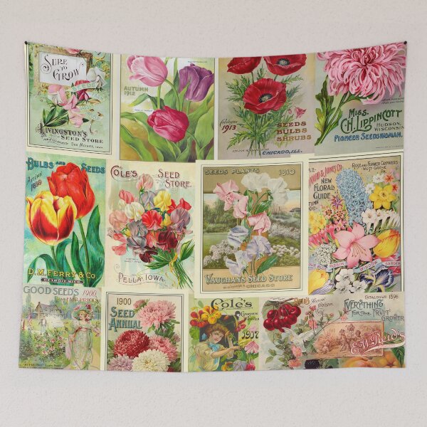 Item preview, Vintage Seed Packets, gardeners, gardens, flowers, plants designed and sold by Carol LeBoeuf, Texas Artist.