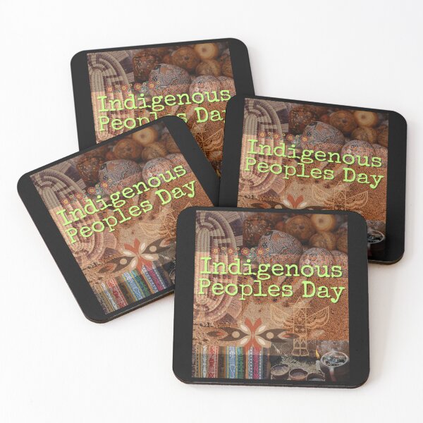 Item preview, Indigenous Peoples Day Art Photo Collage Colorful Design designed and sold by EarthArtDesigns.