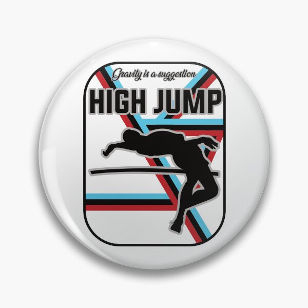 Item preview, High jump design – fly over your limits designed and sold by RetroMaritalArt.