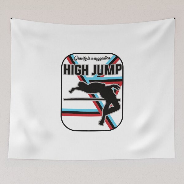 Item preview, High jump design – fly over your limits designed and sold by RetroMaritalArt.