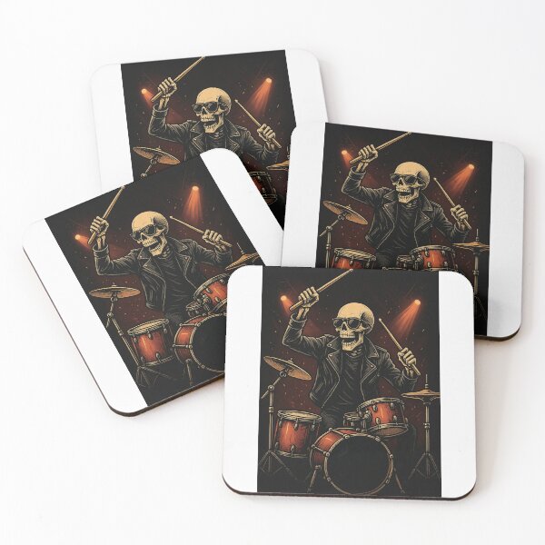 Item preview, Rockstar Skeleton Drummer on Stage designed and sold by G-M-Creations-.