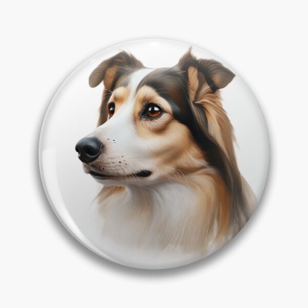 Item preview, Stylish Collie dog portrait designed and sold by adey68.
