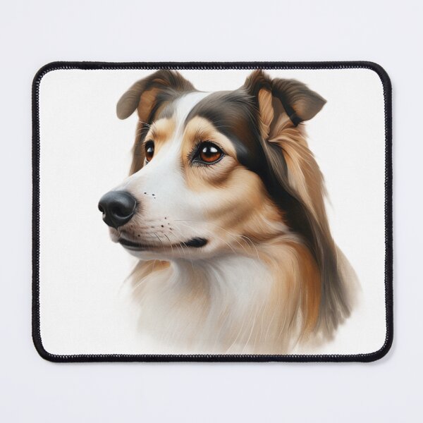 Item preview, Stylish Collie dog portrait designed and sold by adey68.
