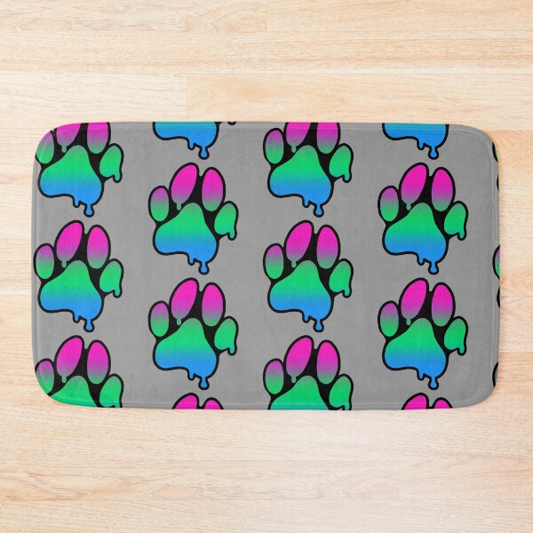 Item preview, Polysexual Pride Paw designed and sold by BesidesBunnyArt.