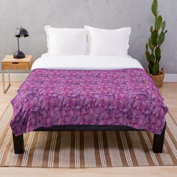 Item preview, Botanical Forever Pink Hydrangea Floral Pattern designed and sold by PVTCreations.
