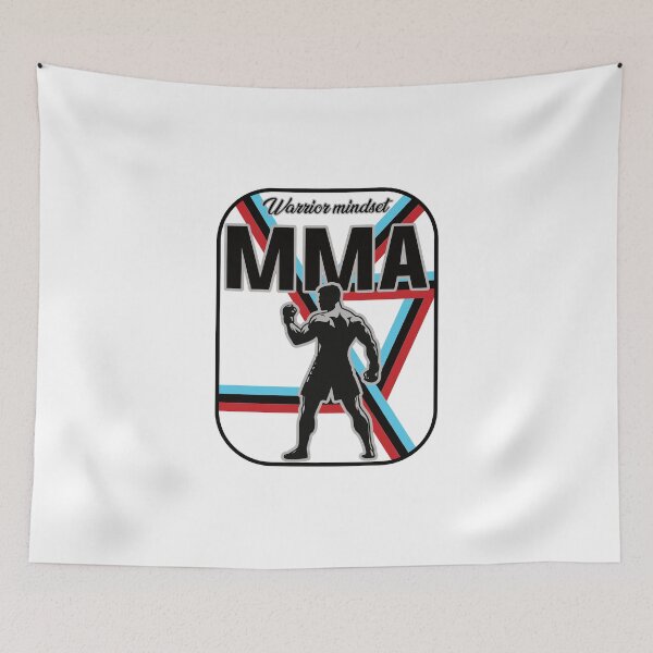 Item preview, MMA Design – Warrior Mindset designed and sold by RetroMaritalArt.